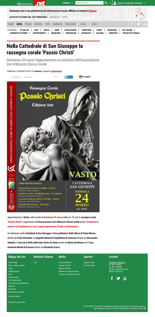 Passio Christi histoniumnet 2019 1
